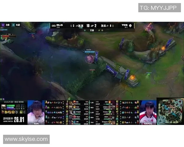 2026英雄联盟实力排名：TES创新高